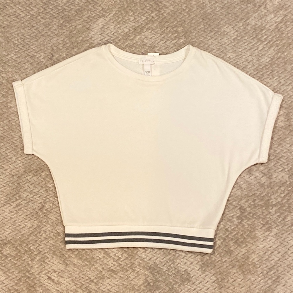 Full Tilt Ivory Cream Shirt